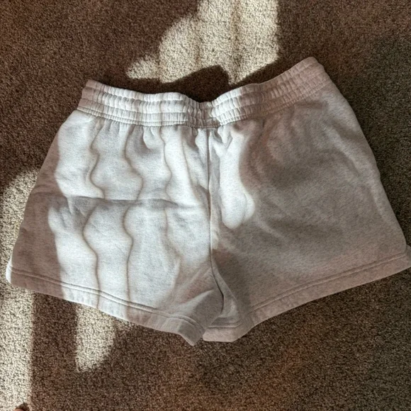 Nike Women's Athletic Light Gray Shorts - Picture 3 of 3